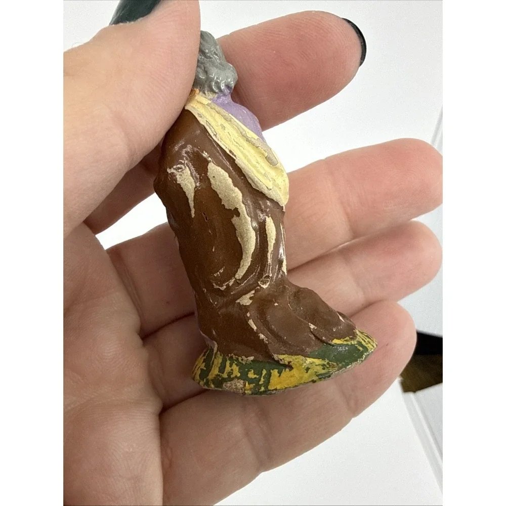 Vintage Joseph Made In Italy Plaster Nativity Figurine 2.5